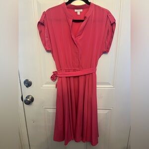 white christmas dresses Charter Club Sleeveless Lace-Trim Long Nightgown Pink L – activeshapewear main image 0